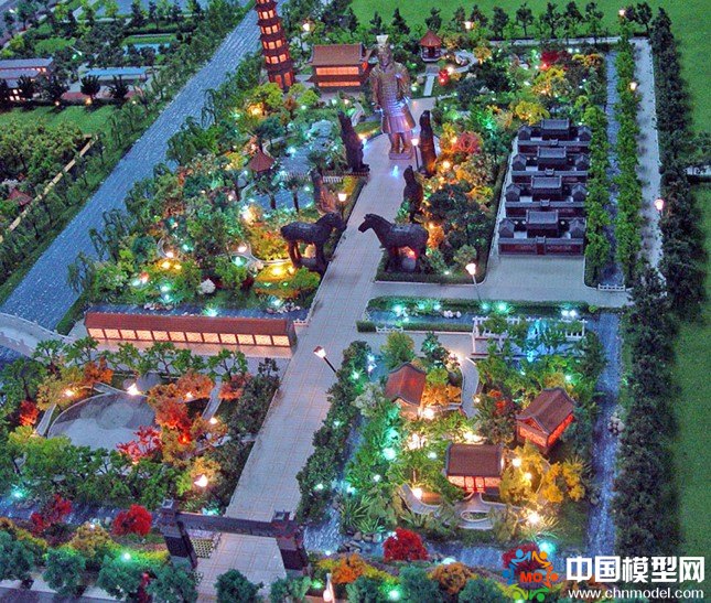 古建筑模型，古建沙盤(pán)模型