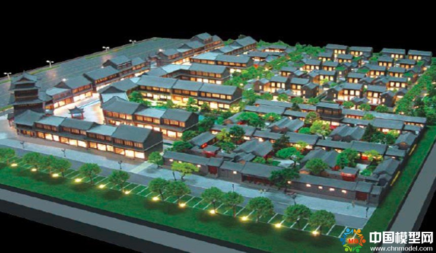 古建筑模型，古建沙盤(pán)模型