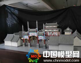 清代行宮模型，傳統(tǒng)建筑模型