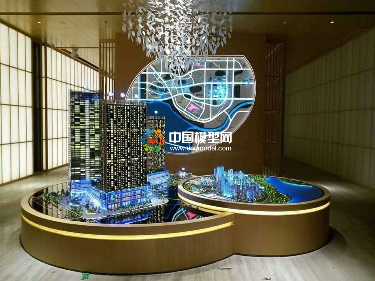 高檔樓盤模型底座，售樓部沙盤展臺（收藏）
