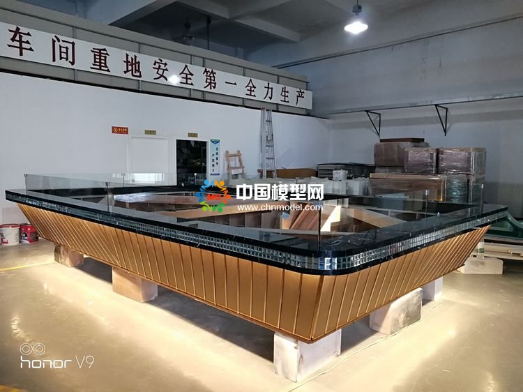 高檔樓盤模型底座，售樓部沙盤展臺（收藏）
