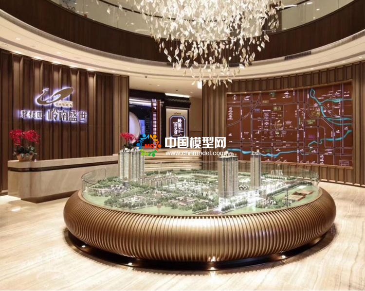 高檔樓盤模型底座，售樓部沙盤展臺（收藏）