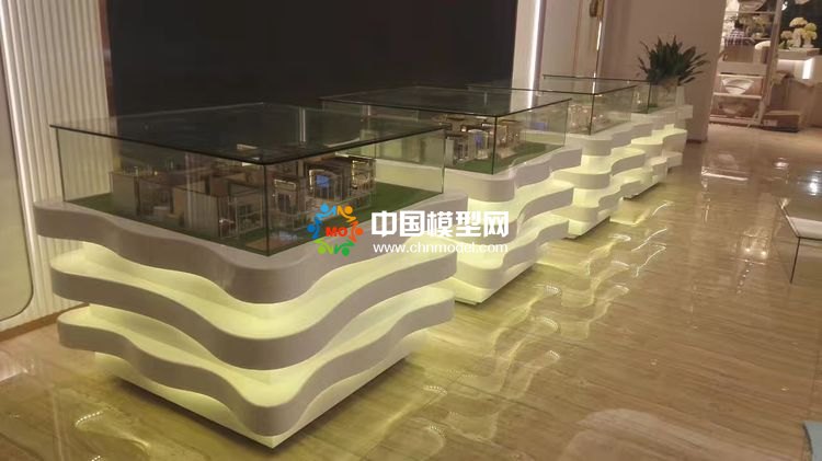 高檔樓盤模型底座，售樓部沙盤展臺（收藏）