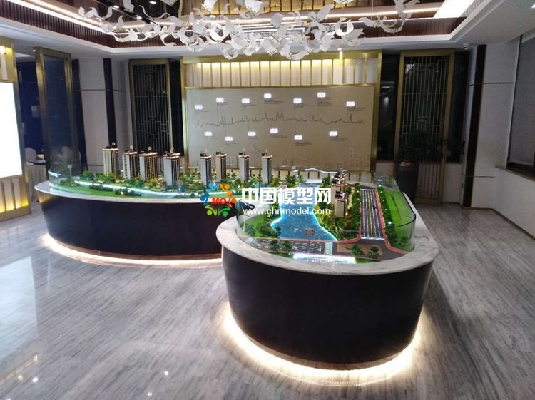 高檔樓盤模型底座，售樓部沙盤展臺（收藏）