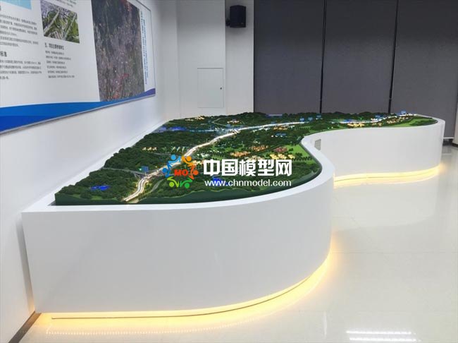 高速公路立體改擴(kuò)建沙盤(pán)模型