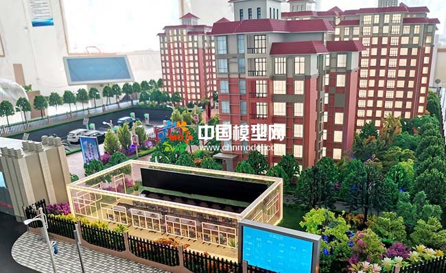 智慧社區(qū)沙盤模型，智能社區(qū)沙盤模型