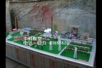 瀏陽中科發(fā)電、輸變電、供用電綜合展示模型