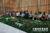 新建京張鐵路沙盤模型，有砟軌道標(biāo)準(zhǔn)高速鐵路