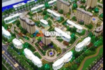 售樓部沙盤對仿真度要求較高，氛圍營造也很重要